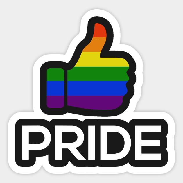 LGBT Pride Sticker by junghc1